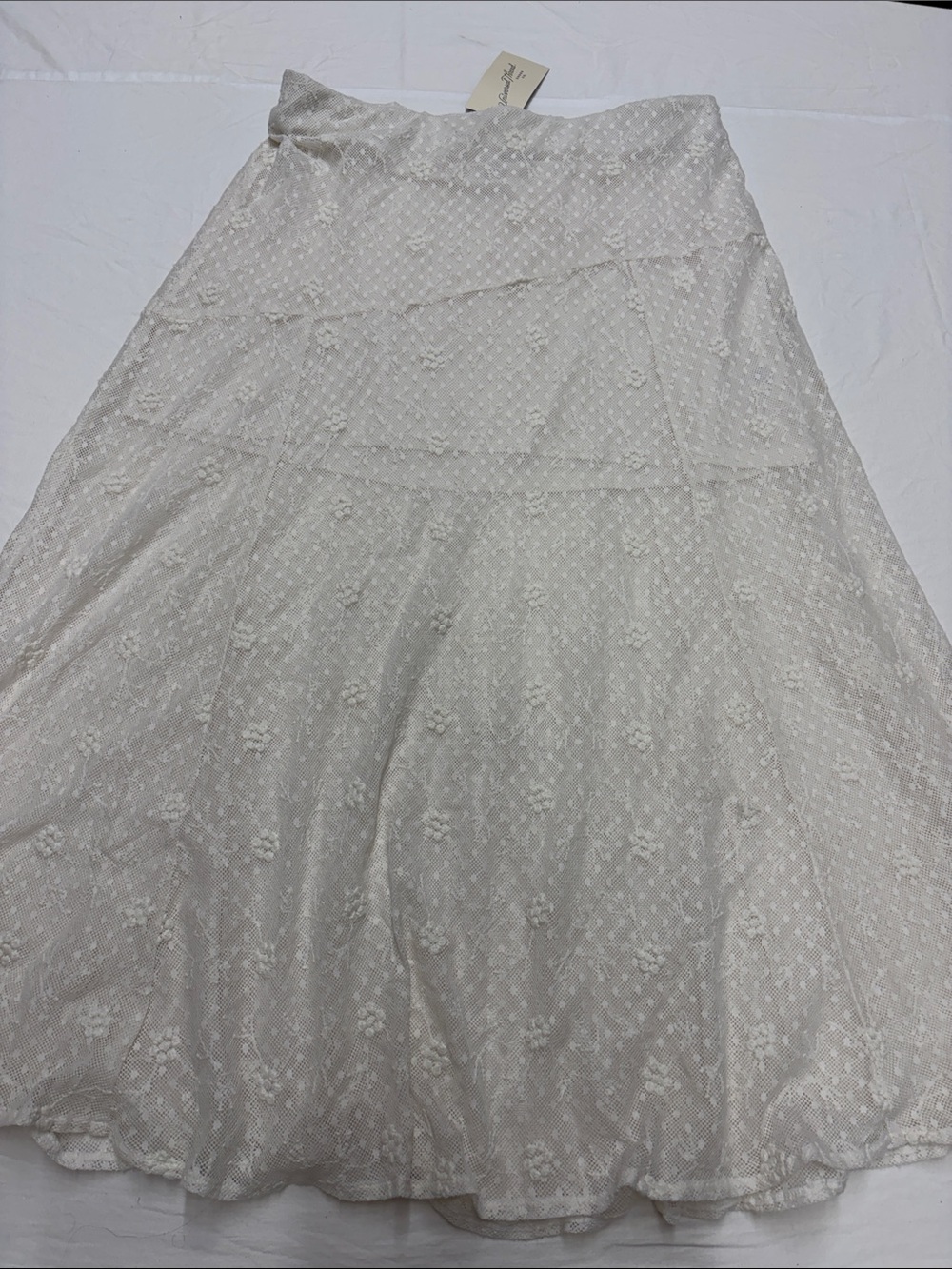 Universal Thread Cream Lace Maxi Skirt